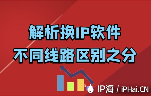 解析换IP软件不同线路区别之分