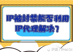 IP被封禁能否利用IP代理解决？