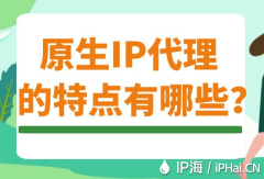 原生IP代理的特点有哪些？
