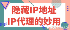 隐藏IP地址：IP代理的妙用