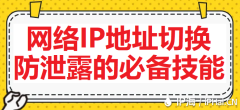 网络IP地址切换：防泄露的必备技能