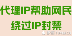 代理IP帮助网民绕过IP封禁