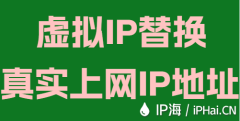 虚拟IP替换真实上网IP地址