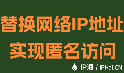 替换网络IP地址实现匿名访问