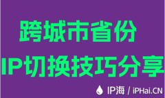 跨城市省份IP切换技巧分享