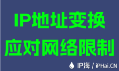 IP地址变换应对网络限制