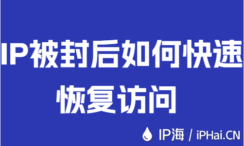 IP被封后如何快速恢复访问