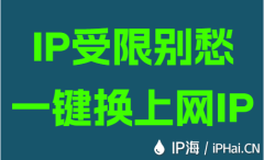 IP受限别愁一键换上网IP