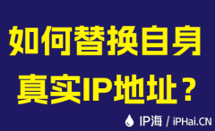 如何替换自身真实IP地址？