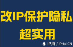 改IP保护隐私超实用