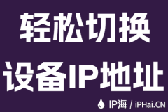 轻松切换设备IP地址