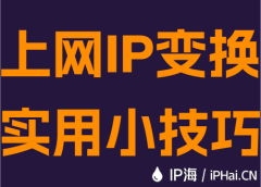 上网IP变换实用小技巧