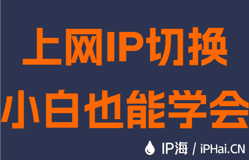 上网IP切换小白也能学会